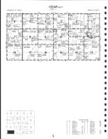 Code 3 - Cedar Township - West, Mitchell County 1987